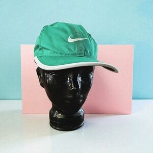 Nike Green Cap with White Logo